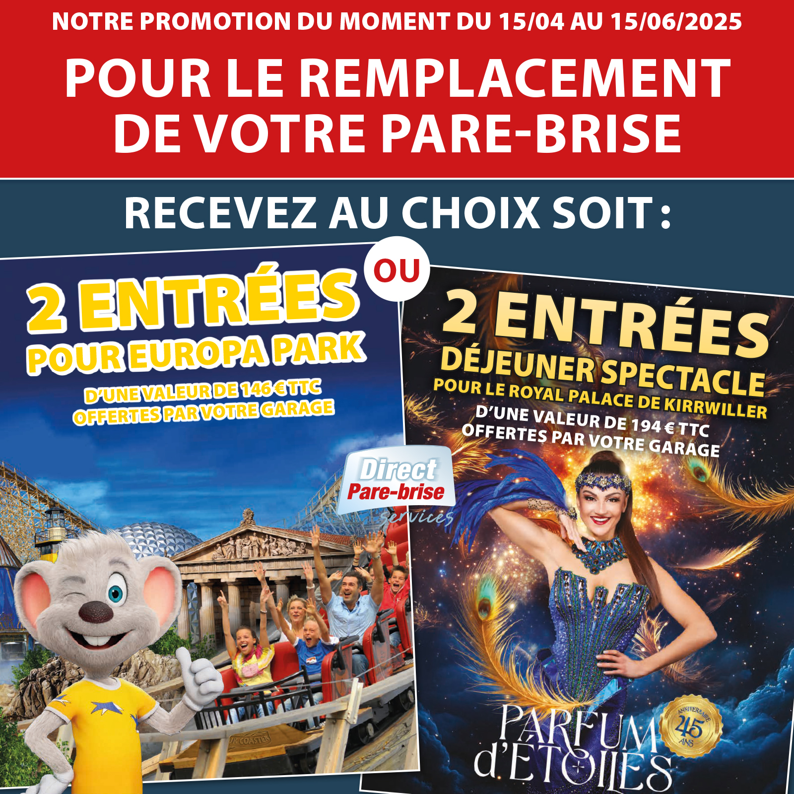 Direct Pare Brise Alsace - Slide 1